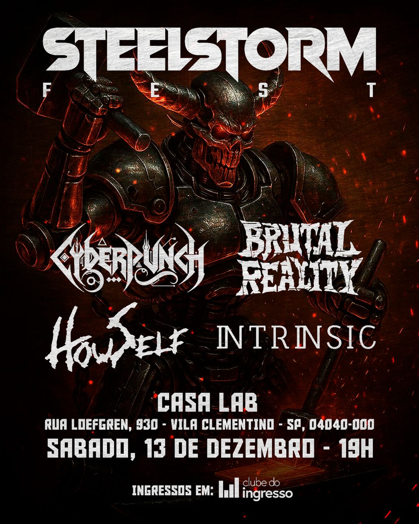 Cyberpunch no SteelStorm – Confira informações