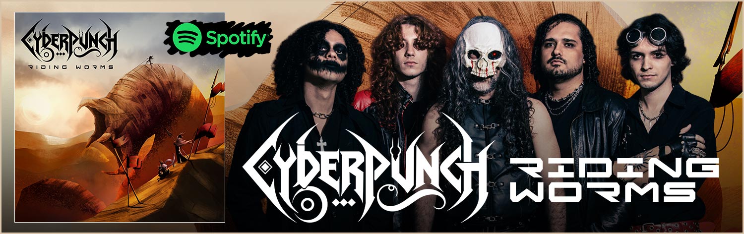 Banda Cyberpunch_metal - Metal Pós-Apocalíptico inspirado em Duna e Mad Max